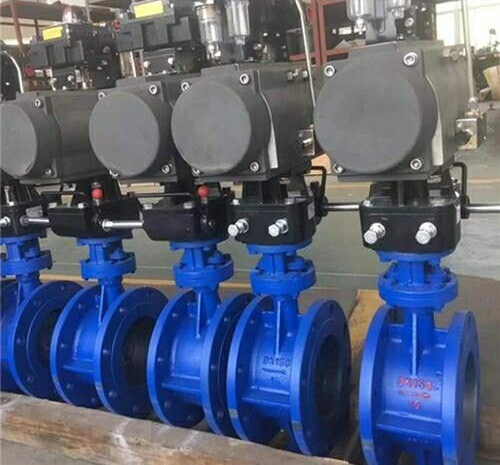 氣動多層次硬密封蝶閥