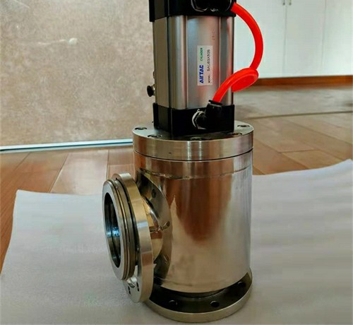 法蘭高真空擋板閥(fá) 法蘭高真空擋板閥