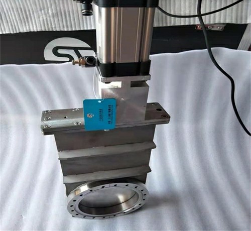 法蘭高真空插板閥 法蘭高真空插板閥