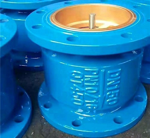 法蘭消聲止回閥