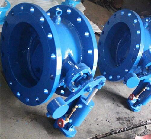 蝶式緩衝止回閥