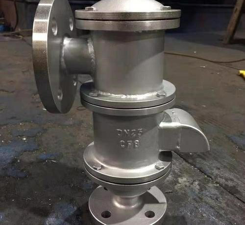 帶吸入接管阻火呼吸閥 帶吸入接(jiē)管阻火呼吸閥