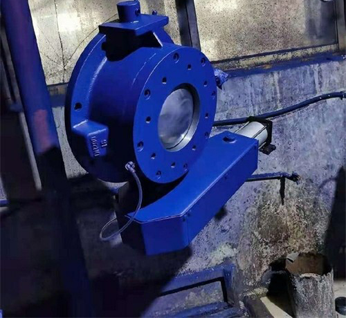 鑄鋼氣動圓頂閥