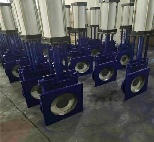 陶瓷單閘板閘閥 氣（qì）動陶瓷插板閥