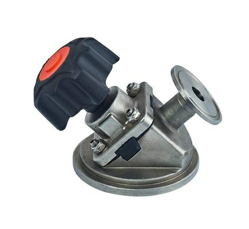 手動（dòng）無菌（jun1）隔膜罐底閥