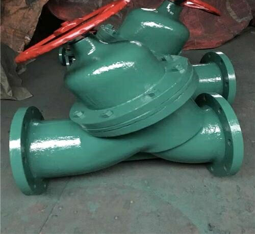 直流式襯膠（jiāo）隔（gé）膜閥