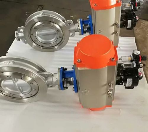 氣動不鏽（xiù）鋼三（sān）偏心（xīn）蝶（dié）閥