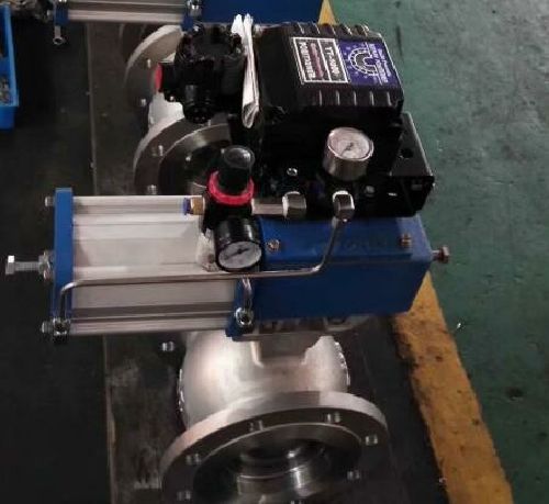 不鏽鋼氣（qì）動調節球閥