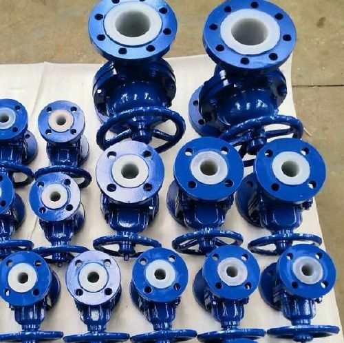 手動法蘭襯氟隔膜閥（fá）