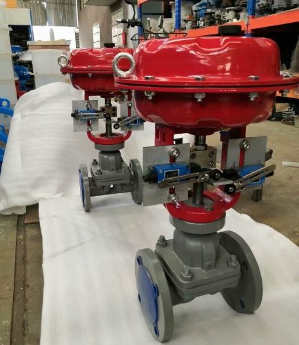 氣（qì）動法蘭襯氟隔（gé）膜閥