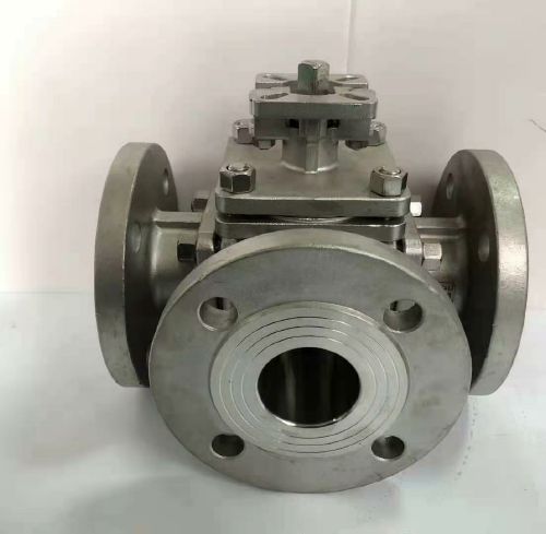 2205雙相鋼高平台三通球閥